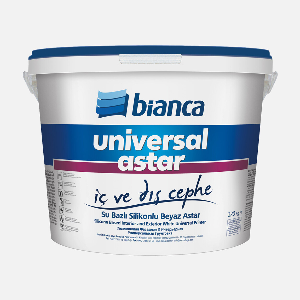    Bianca 20 KG Universal Silikonlu İç-Dış Astar  