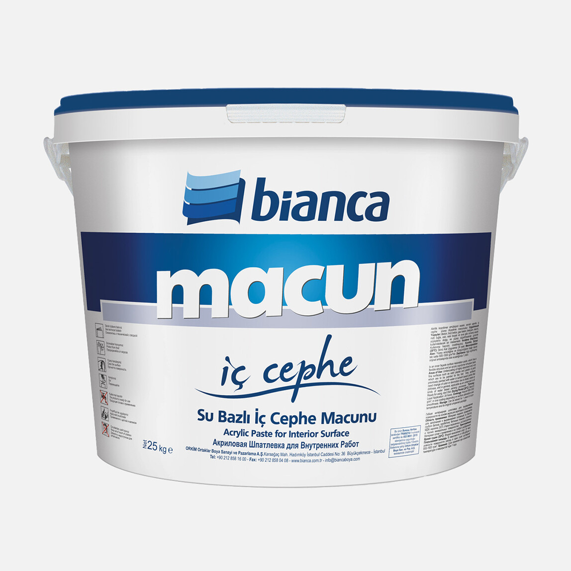    Bianca 25 KG İç Cephe Macunu  