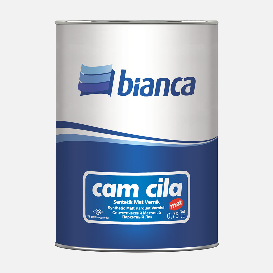    Bianca 0,75 L Cam Cila Vernik Mat  