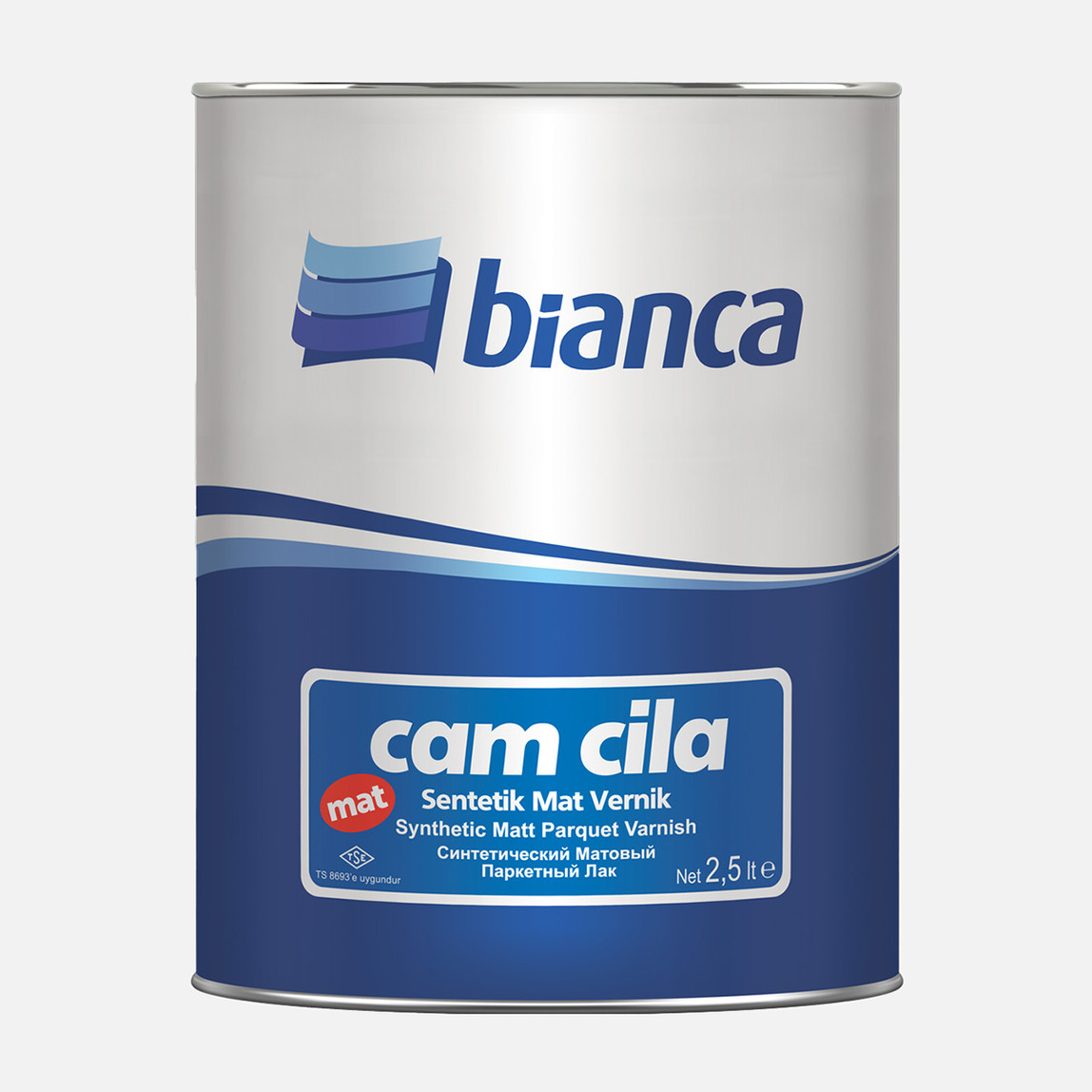    Bianca 2,5 L Cam Cila Vernik Mat  