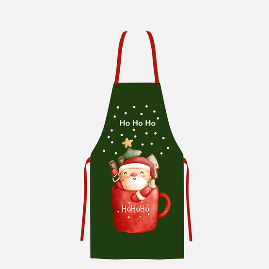 Ayshome Noel Baba Mutfak Önlüğü