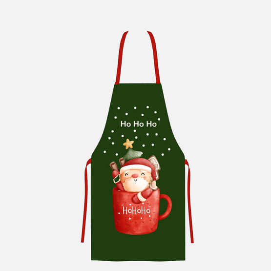 Ayshome Noel Baba Mutfak Önlüğü