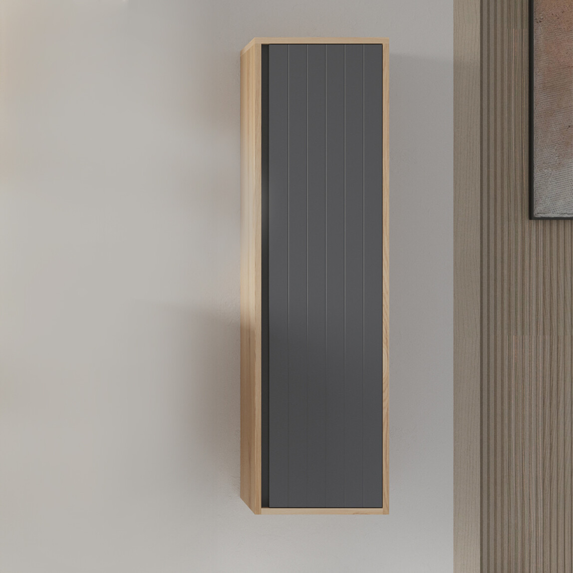    Bonitobagno Prato 40 cm Banyo Boy Dolabı Antrasit 