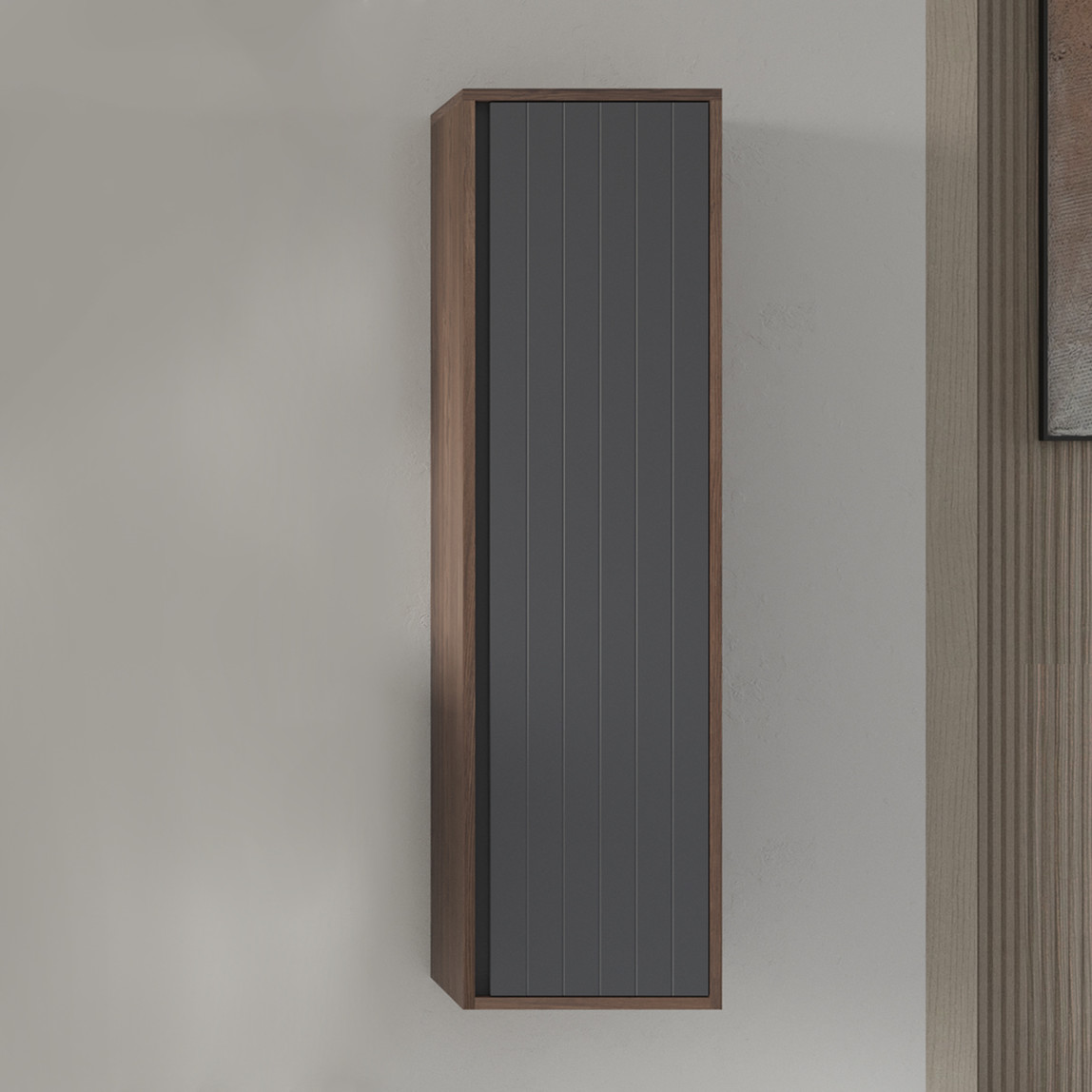    Bonitobagno Prato 40 cm Banyo Boy Dolabı Antrasit 