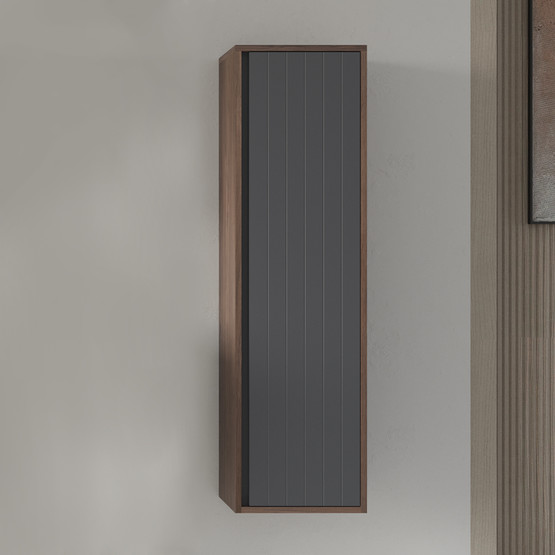 Bonitobagno Prato 40 cm Banyo Boy Dolabı Antrasit