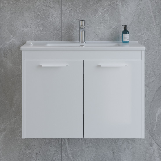 Bonitobagno Coste 85 cm Banyo Dolabı Alt Modül Beyaz