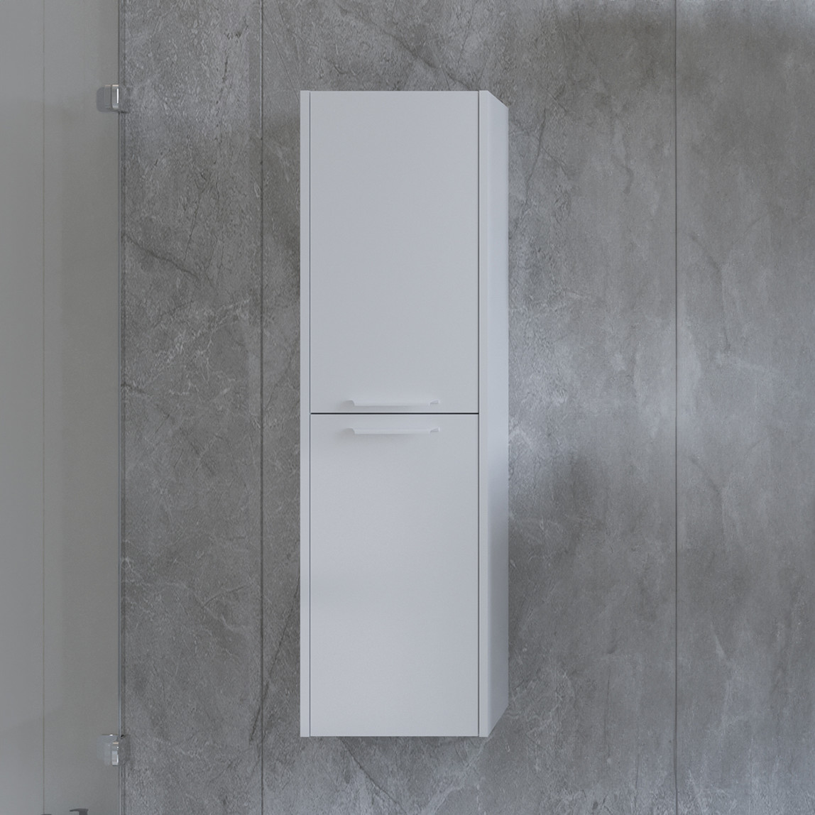    Bonitobagno Coste 40 cm Banyo Boy Dolabı Beyaz 