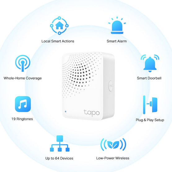 Tp-Link Tapo Özel Akıllı H100 Zil 