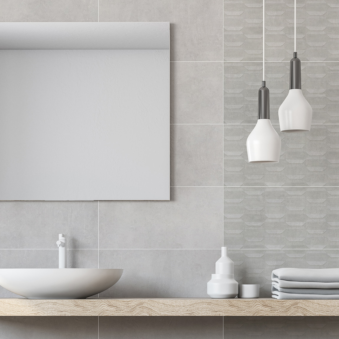    Ege Seramik Bilbao Karo Mat Gri 40 x 40 cm 1,44 m2 