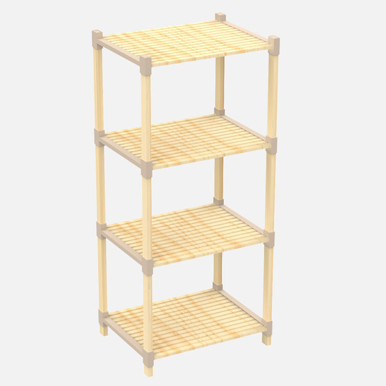 Fixwood Çok Amaçlı 4’Lü Raf Fix-2015-4 