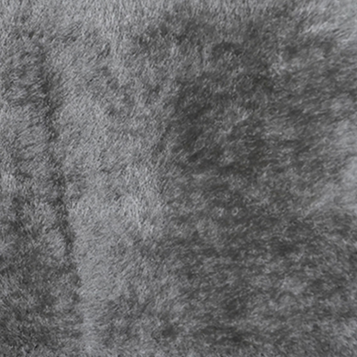    Güven Collection Shagi1350 60 Overloklu Halı Gri 80x300 cm 