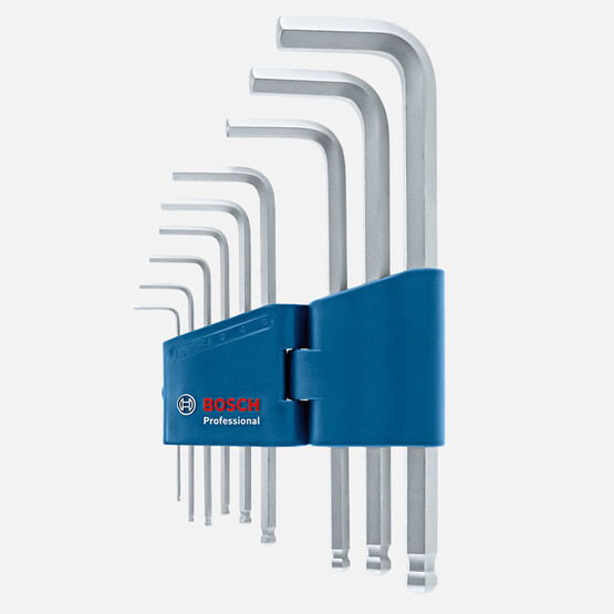 Bosch Profesyonel Alyan Takımı Hex 9 Parça 