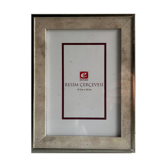Ertürk Masaüstü Çerçeve Krem Platin 13x18 cm 