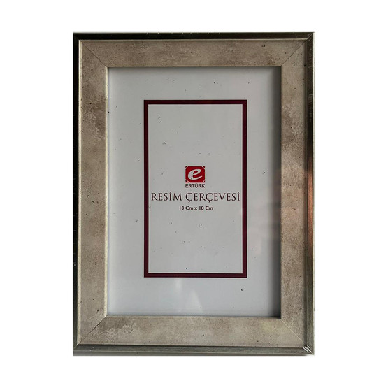 Ertürk Masaüstü Çerçeve Krem Platin 13x18 cm 