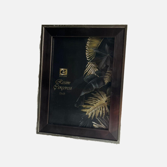 Ertürk Masaüstü Çerçeve Füme Platin 13x18 cm 