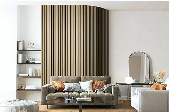 Quanti Dikdörtgen Akustik Duvar Paneli Yağlı Meşe 52x244x1,8 cm