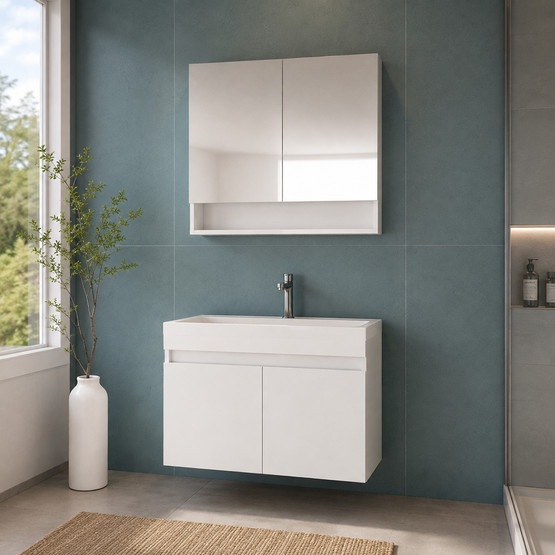 Gold Banyo Eco Banyo Dolabı 80 cm 