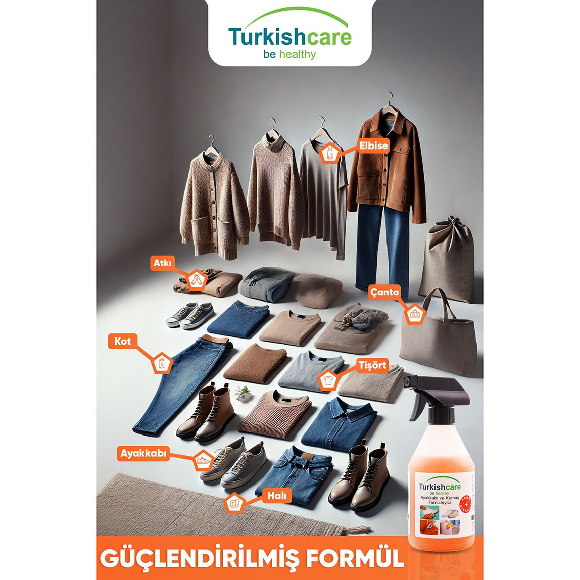    Turkishcare Leke Sökücü 500 ml  
