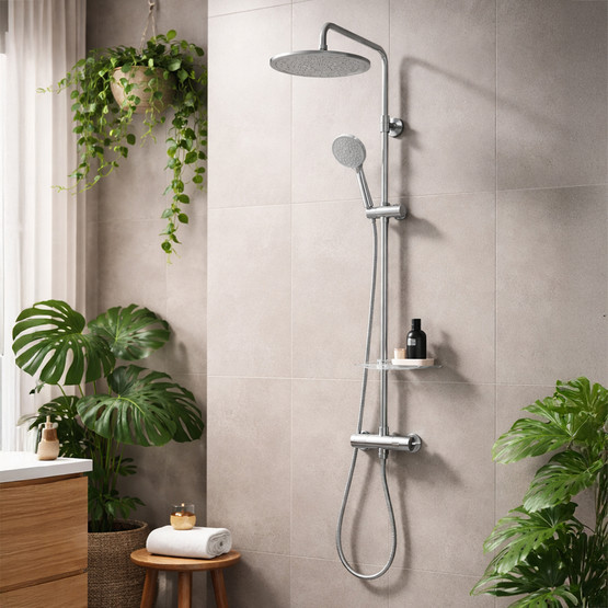 ECA Dalia Plus Teleskobik Kolonlu Duş Seti 