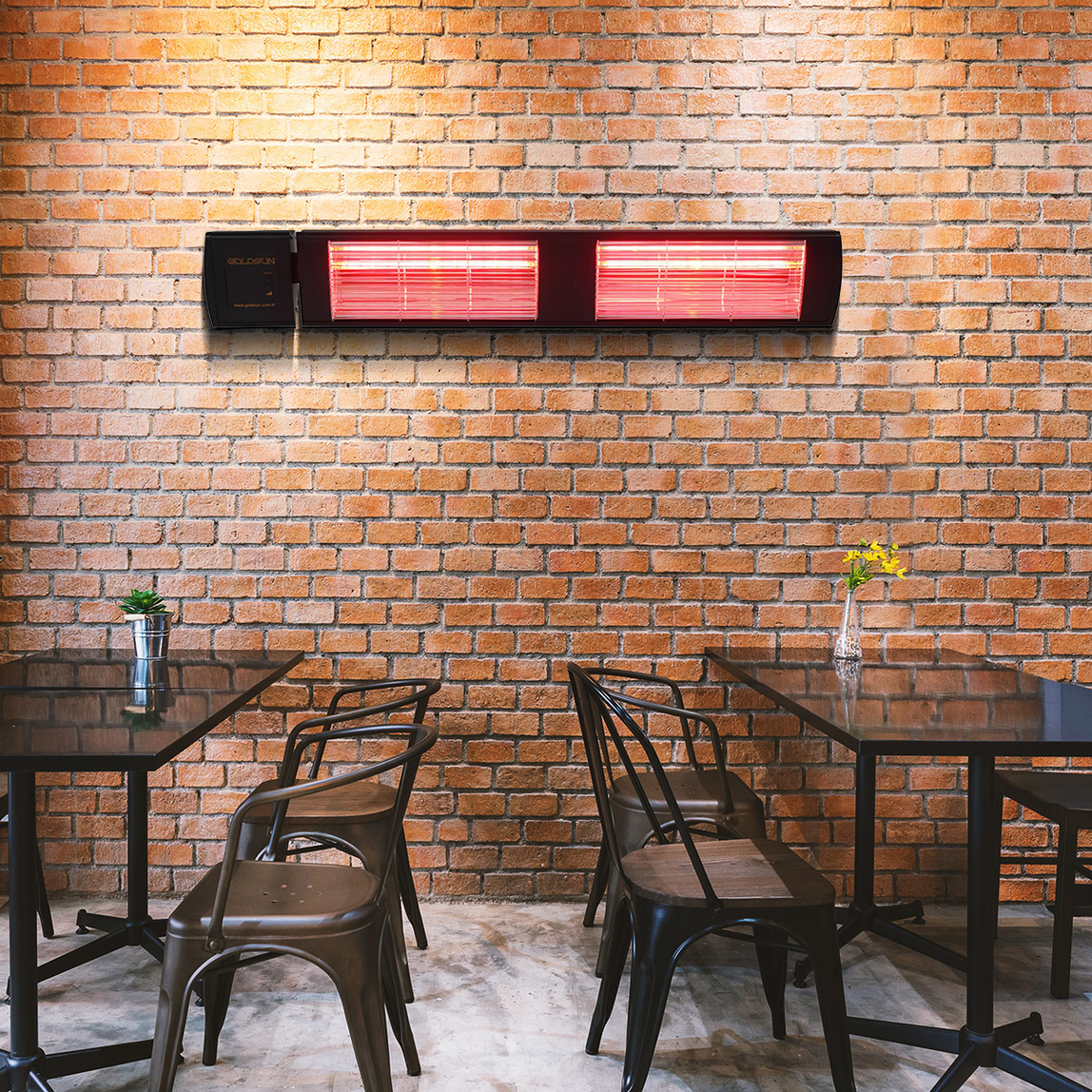    Goldsun Supra Plus GSS40P 4000W Çift Ampullü Infrared Isıtıcı 