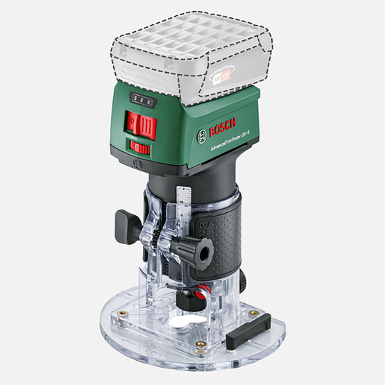 Boschadvancedtrimrouter 18V-8 Akülü Freze Makinesi -Solo (Akü ve Şarj Cihazı Dahil Değildir.)
