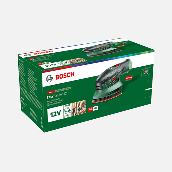 Boscheasysander 12 Akülü Titreşimli Delta Zımpara Solo (Akü ve Şarj Cihazı Dahil Değildir.)