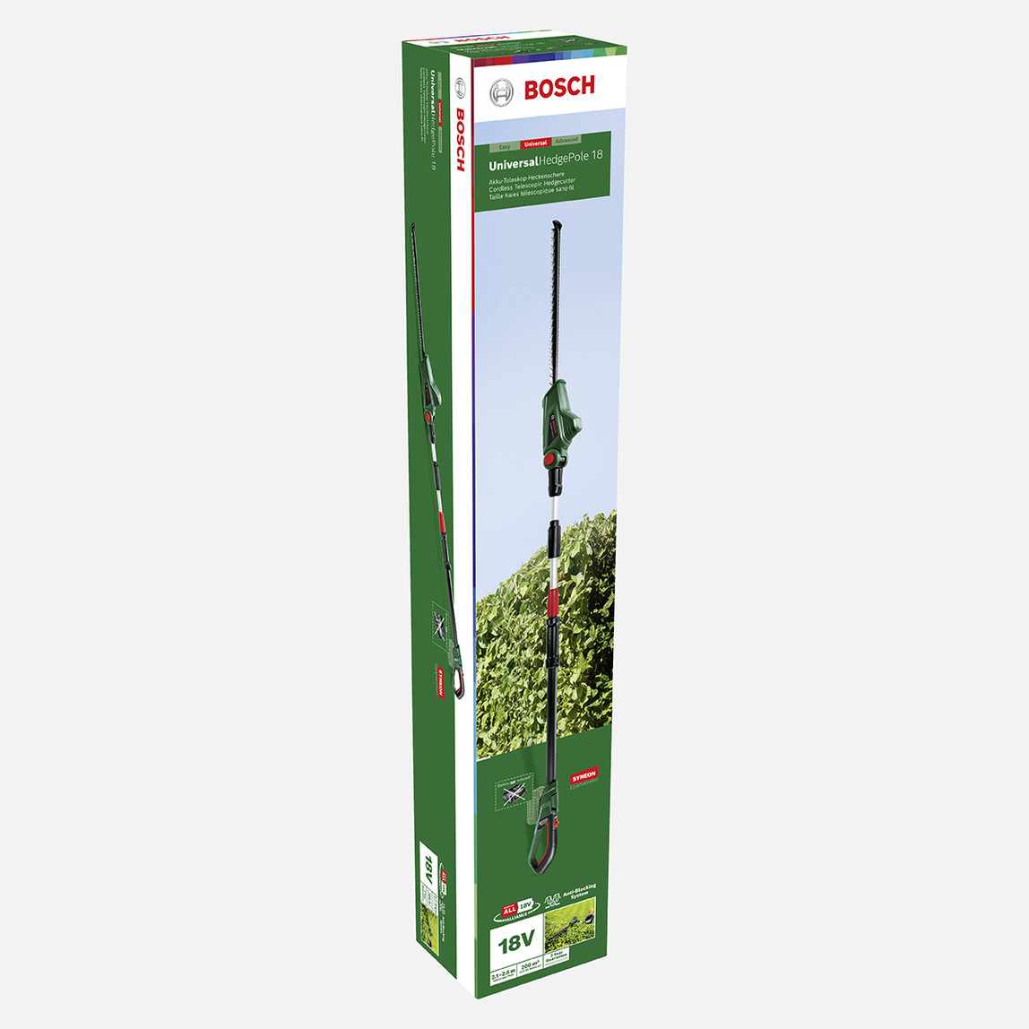    Bosch Universal Hedgepole 18 Solo Teleskopik Akülü Çit Budama Makinesi (Akü ve Şarj Cihazı Dahil Değildir)
  