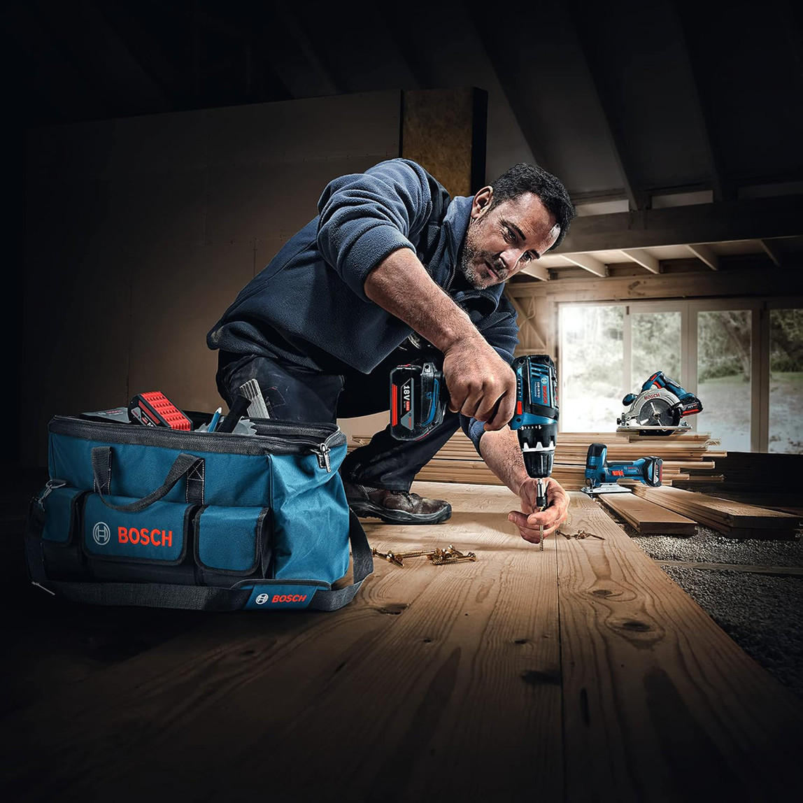    Bosch Kanvas Orta Boy Çanta (M Boy)   