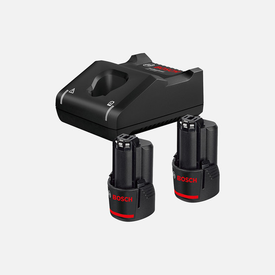 Bosch Gal 12V40 12V Akü Sarj Cihaz Set 2x2,0 Ah