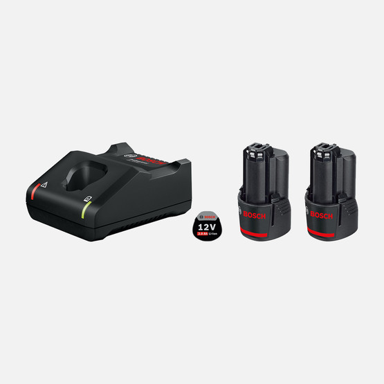 Bosch Gal 12V40 12V Akü Sarj Cihaz Set 2x2,0 Ah