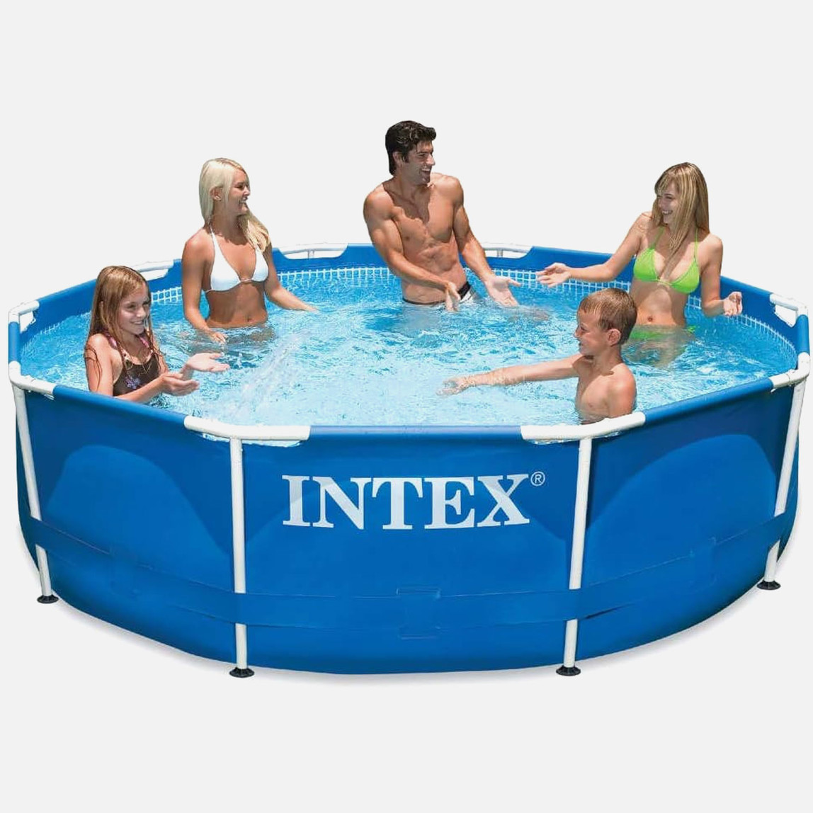    Intex Metal Çerçeveli Havuz 244 cm  