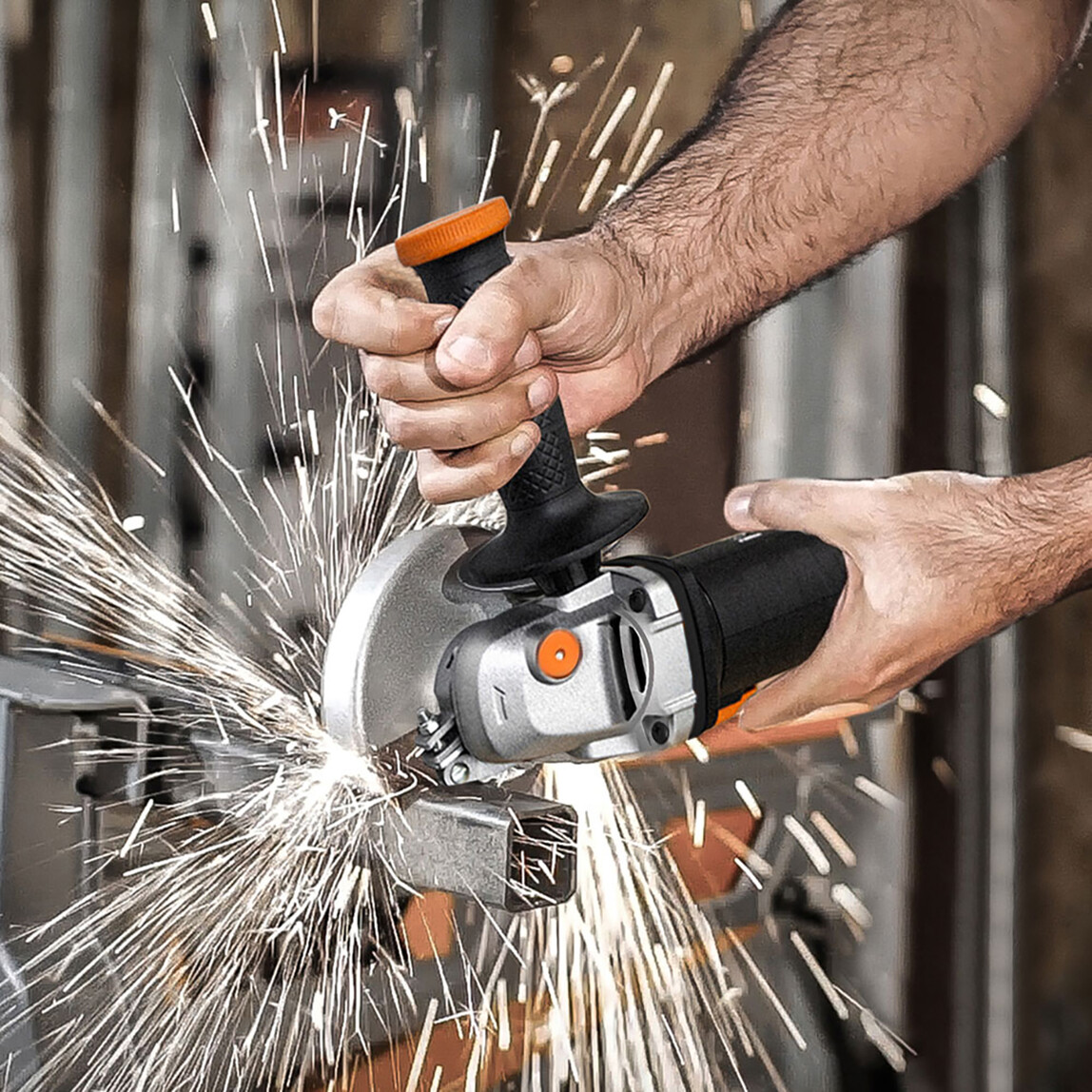    Worx WX717 750 Watt 115mm Profesyonel Avuç Taşlama  