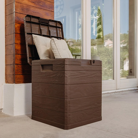 Multi Box Woody's Sandık Kahve 90 lt