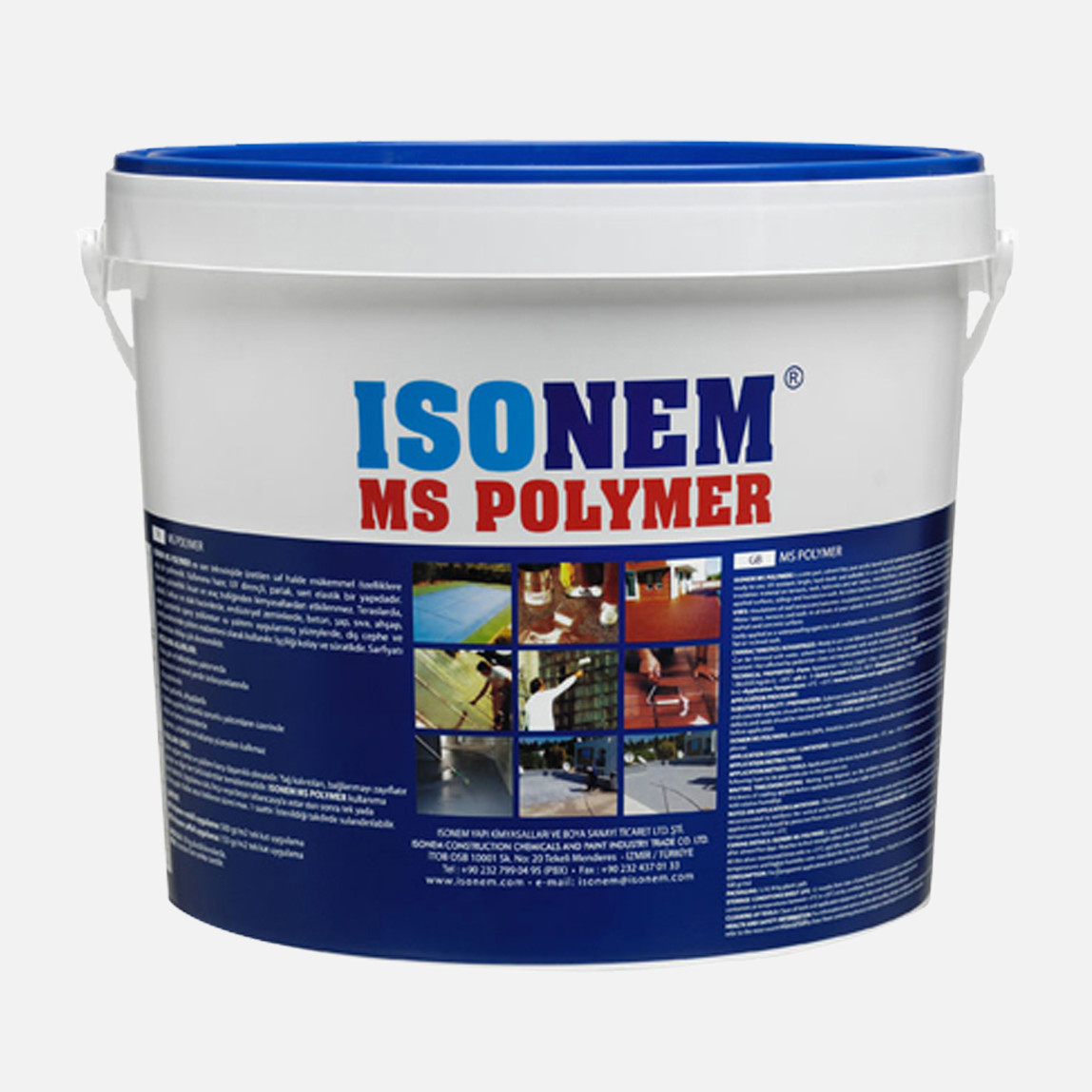    İsonem 5 KG Ms Polimer %300 Elastik Su Yalıtımı Beyaz 