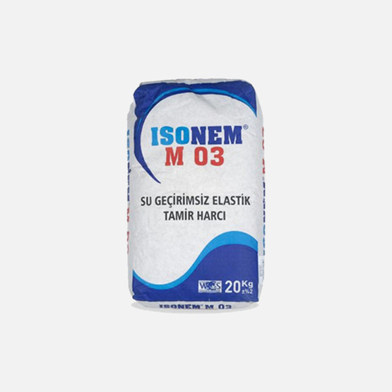 İsonem 20 KG M 03 Su Geçirimsiz Elastik Tamir Harcı