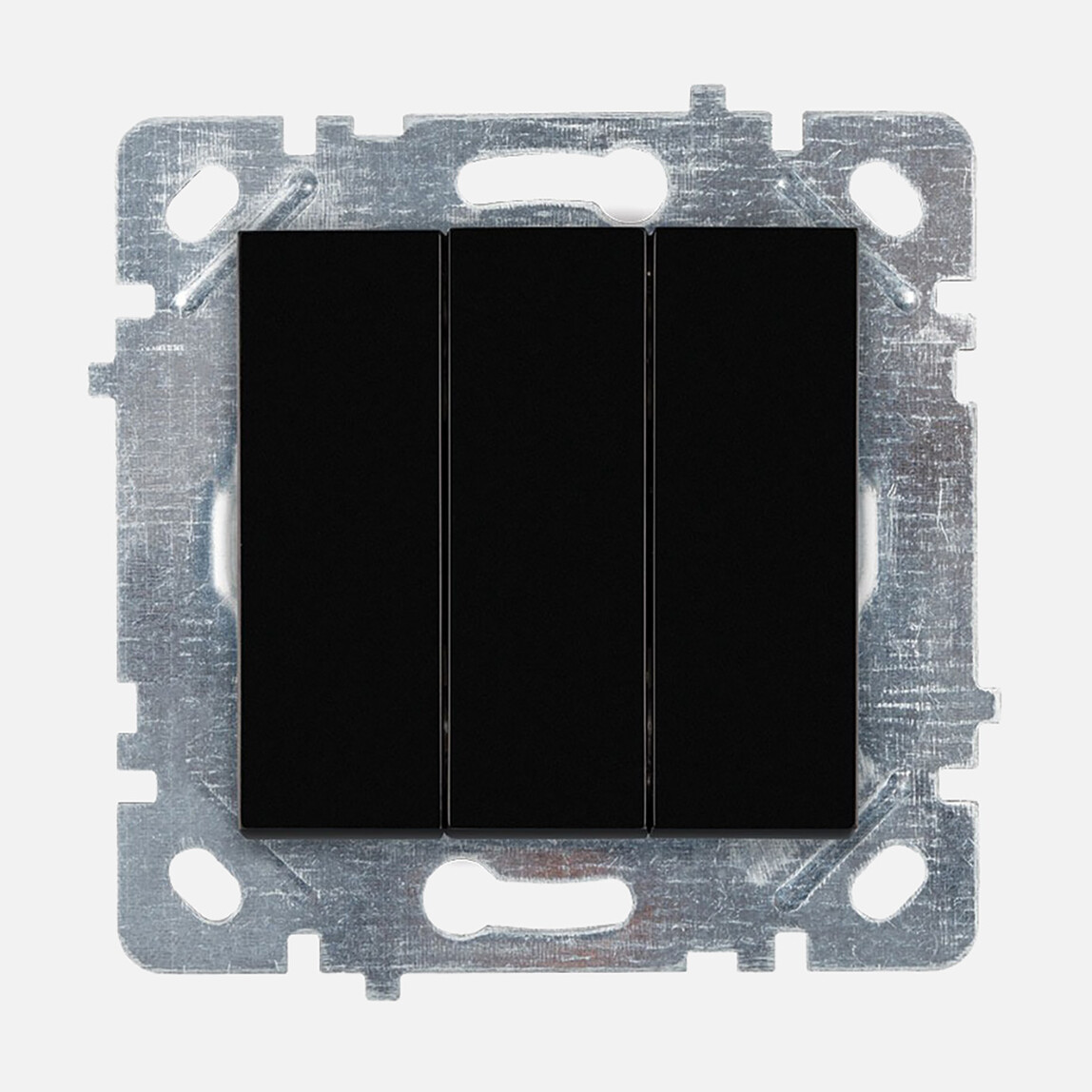    Selene Siyah 3'lü Anahtar Mekanizması 