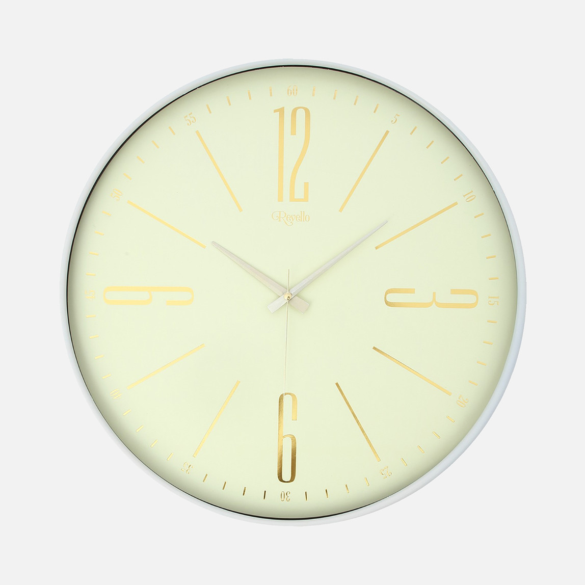    Doğaner Dekoratif Slim Çerçeve Saat  50x50 cm Krem  