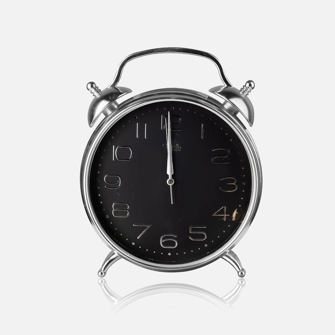    Doğaner Dekoratif Metalize Masa Saati 11x14 cm 