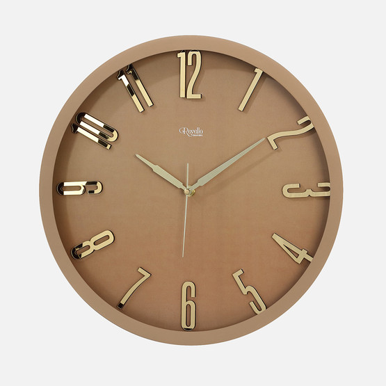 Doğaner Dekoratif Pleksi Rakamlı Kabatma Saat 40x40 cm