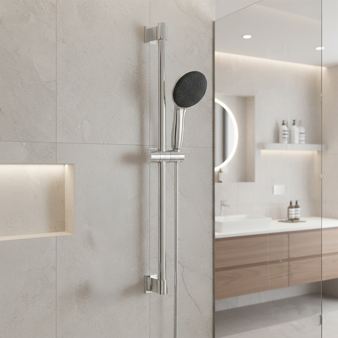    Grohe Vitalio Start 110 3 Fonksiyonlu Sürgülü Duş Seti 