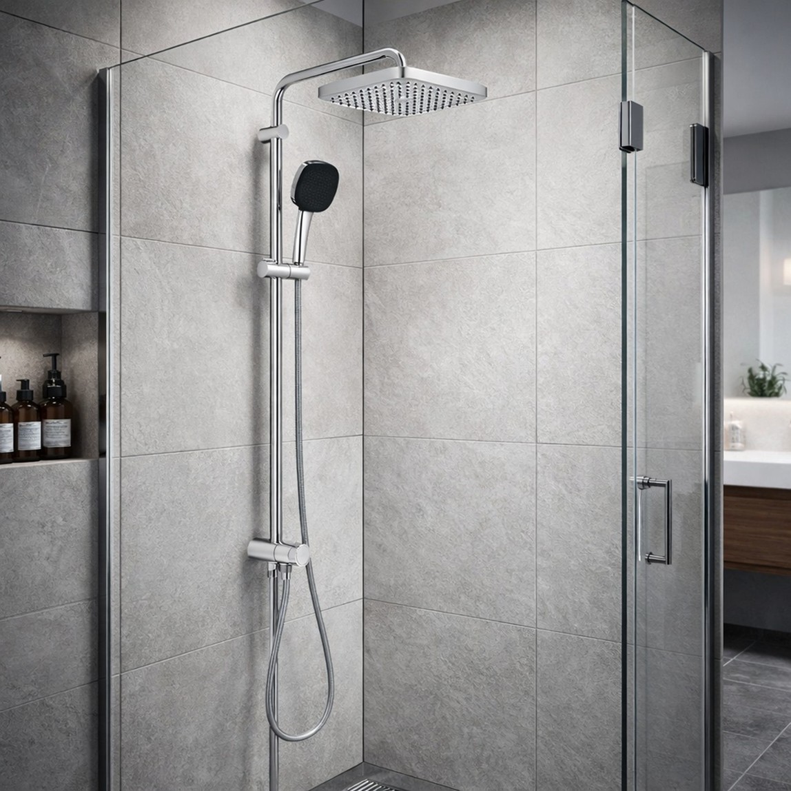    Grohe Vitalio Comfort 250 Kare Duş Sistemi 