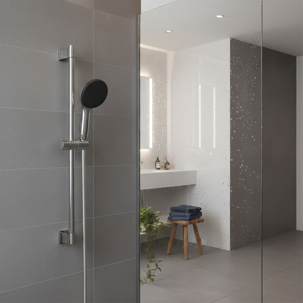    Grohe Vitalio Start 110 1 Fonksiyonlu Sürgülü Duş Seti 