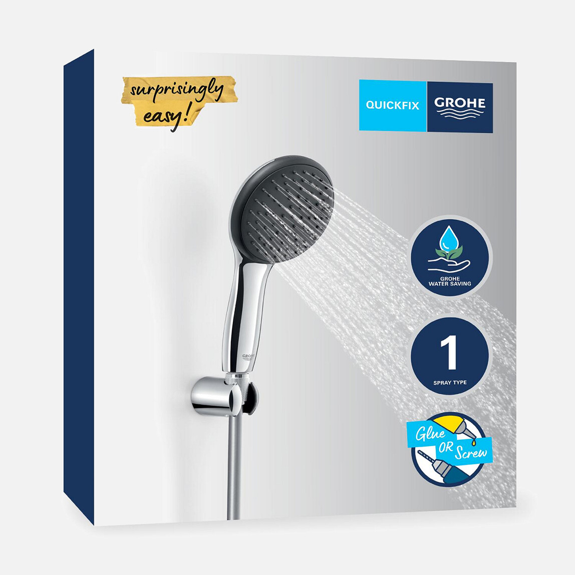    Grohe Vitalio Start 110 1 Fonksiyonlu El Duşu Seti 