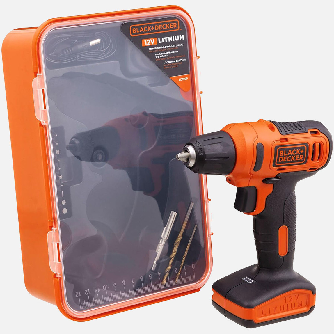    Black&Decker LD12SP-TR Li-ion 12V Akülü Vidalama 