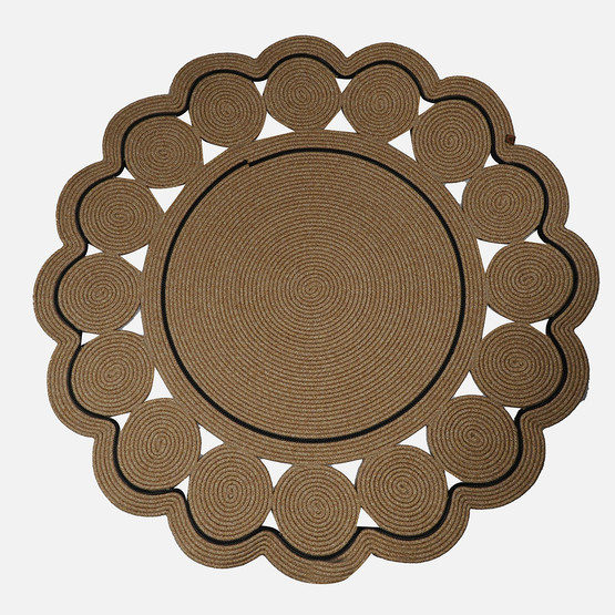 Etc Büşra Jüt Kilim 120x120 cm