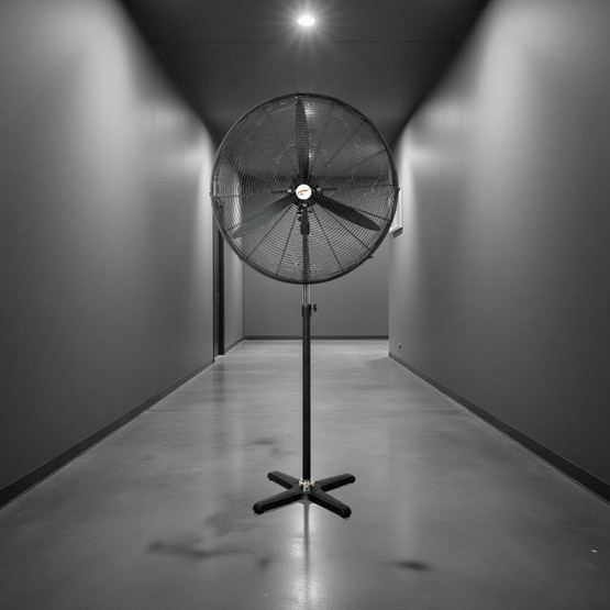 Dlc FL-750-F 240 Watt Sanayi Tipi Ayaklı Vantilatör Siyah