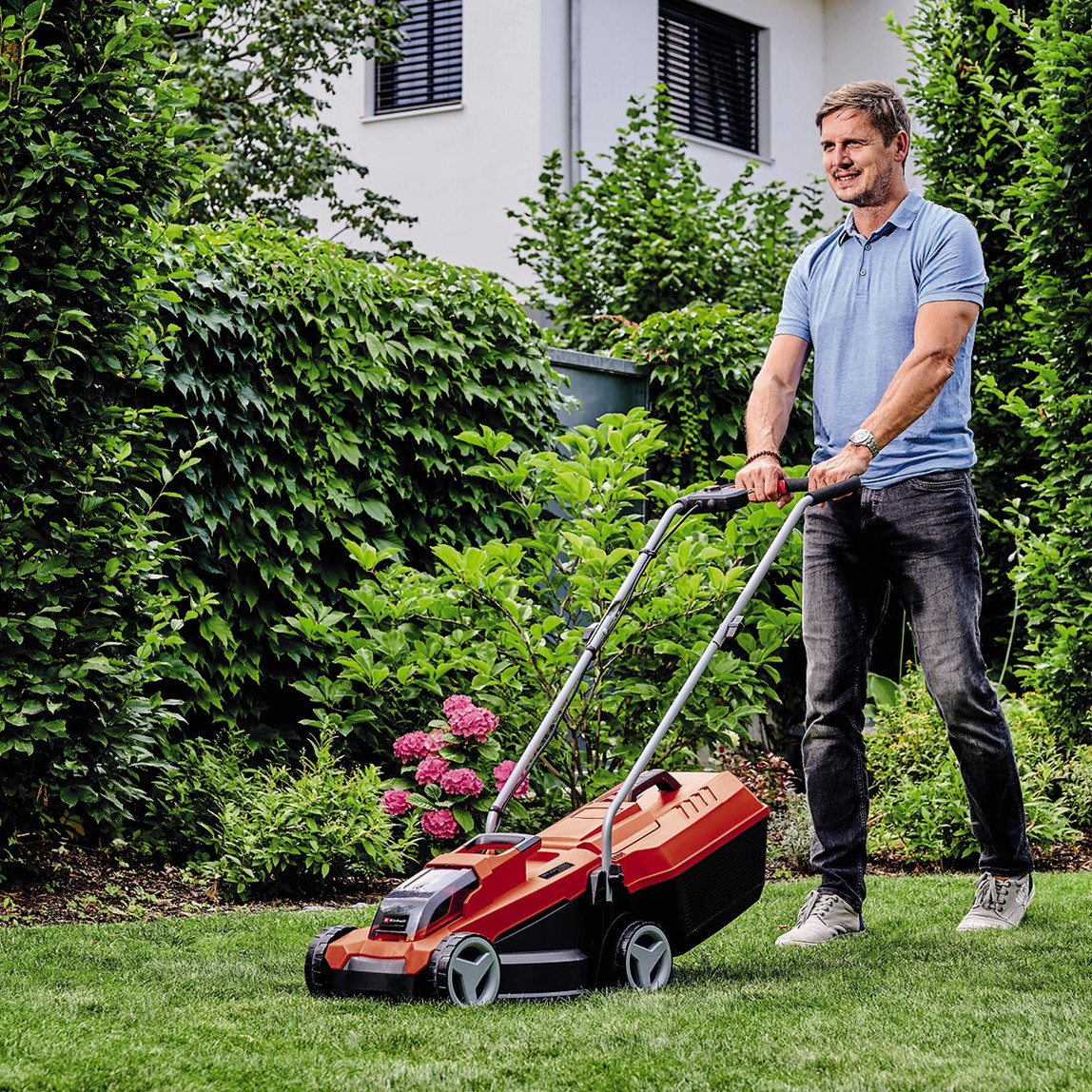    Einhell GE-CM 18/32 Li Solo Çim Biçme Makinesi (Akü ve Şarj Cihazı Dahil Değildir) 