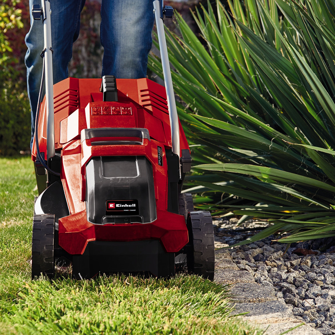    Einhell GE-CM 18/32 Li Solo Çim Biçme Makinesi (Akü ve Şarj Cihazı Dahil Değildir) 