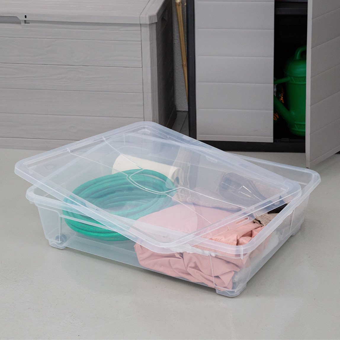    Tekerlekli Easy Saklama Kutusu 55 lt 