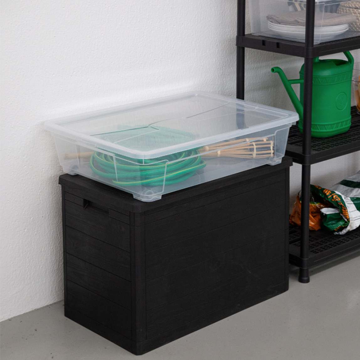    Tekerlekli Easy Saklama Kutusu 55 lt 